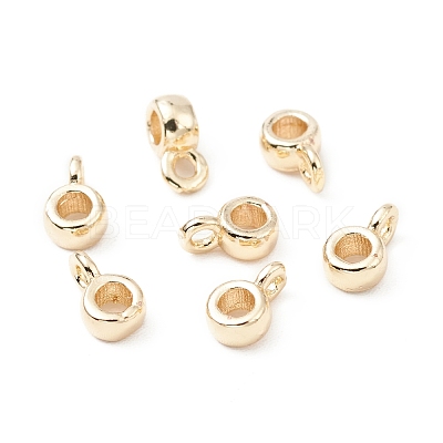 Brass Tube Bails KK-WH0059-06G-01-1