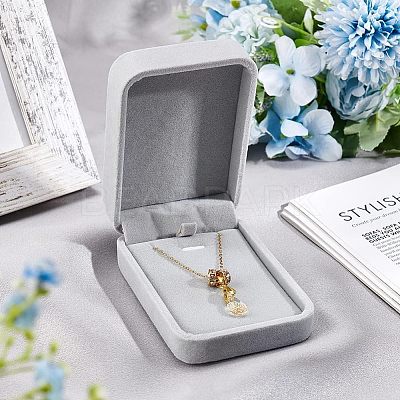 Velvet Pendant Box CON-WH0088-35C-1