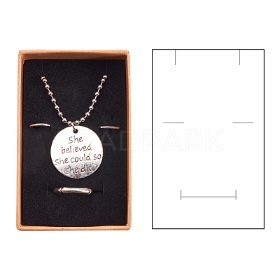 Cardboard Jewelry Set Box CBOX-R036-10-1