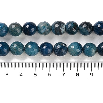 Natural Agate Beads Strands G-M437-C01-01B-1