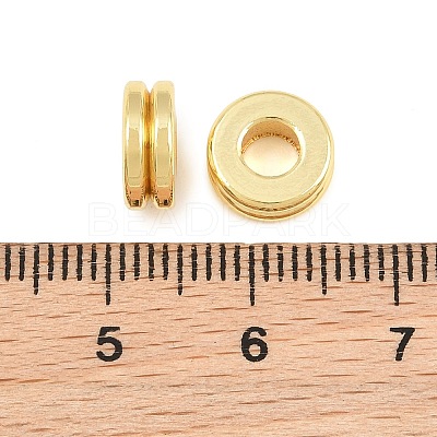 Brass European Beads KK-CBA4154-02G-1
