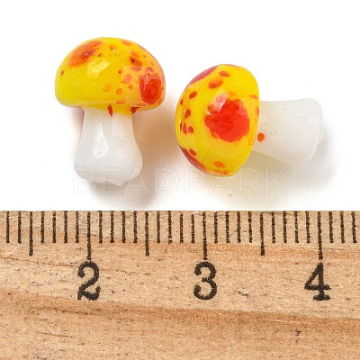Handmade Lampwork Beads LAMP-F034-01L-1