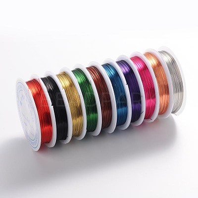 Round Copper Jewelry Wire CWIR-CW0.4mm-1