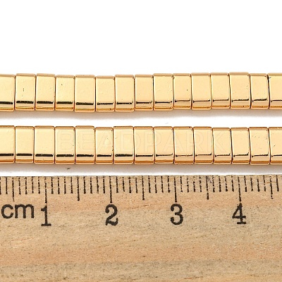 Electroplated Synthetic Non-Magnetic Hematite Beads Strands G-I360-B01-02-1