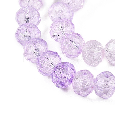 Transparent Glass Beads Strands GLAA-T023-6mm-A04-1