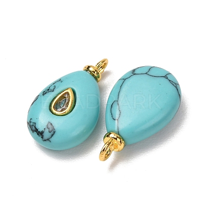 Dyed Synthetic Turquoise Pendants GG-CBAA798-01G-02-1