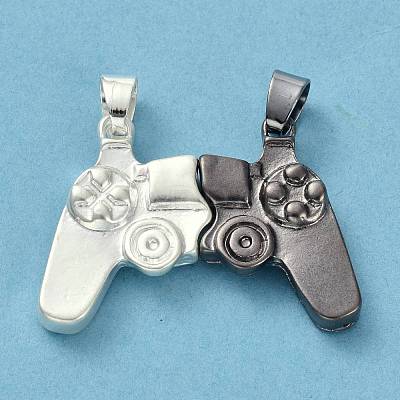 Alloy Magnetic Friendship Controller Necklace Set PALLOY-D204-01BS-1