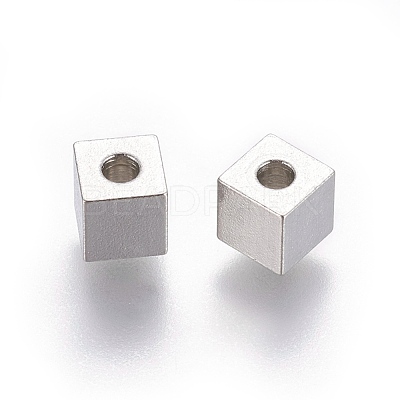 Tarnish Resistant 202 Stainless Steel Beads STAS-F205-06P-C-1