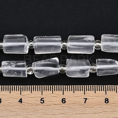 Natural Quartz Crystal Beads Strands G-G162-D01-01-1