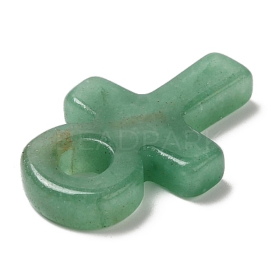 Natural Green Aventurine Pendants G-R492-03F-1