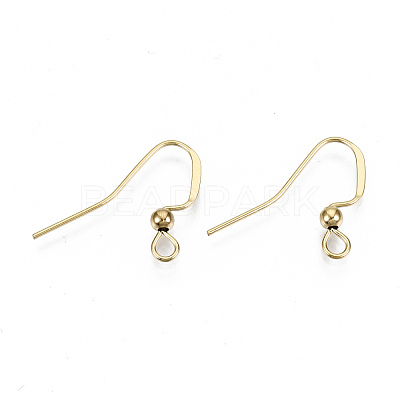 304 Stainless Steel Earring Hooks STAS-N092-104G-NR-1