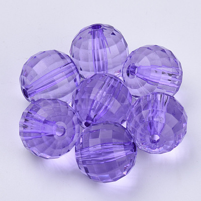 Transparent Acrylic Beads TACR-Q254-12mm-V50-1