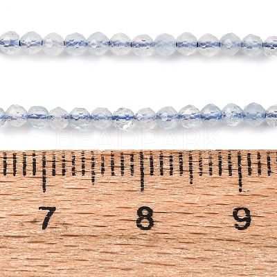 Natural Aquamarine Beads Strands G-F509-02-2mm-1