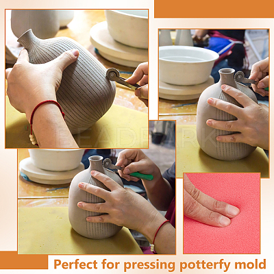 Round Pottery Foam Pad AJEW-WH0434-87B-1