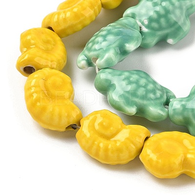 Handmade Porcelain Beads PORC-C006-01-1