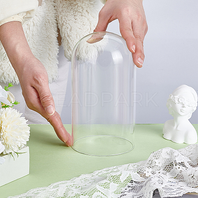 Glass Cloche Dome Covers GLAA-WH0057-07-1