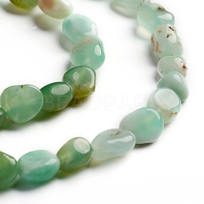 Natural Chrysoprase Beads Strands G-D0002-B21-1