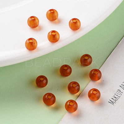Transparent Acrylic Beads MACR-S370-A6mm-726-1
