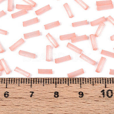 Glass Bugle Beads SEED-N007-28K-1