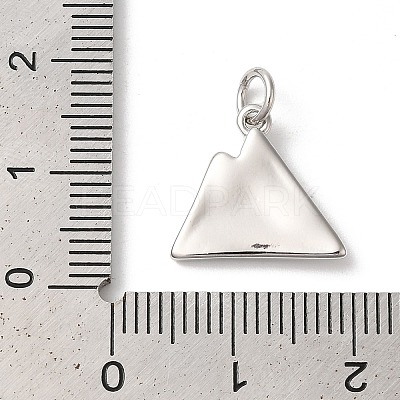 Rack Plating Mountain Brass Pendants KK-Z056-07P-1