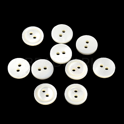 Natural Shell Buttons LS-SH-CBA5C5E-02-1