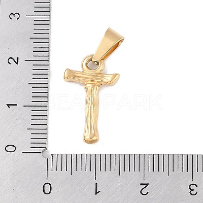 304 Stainless Steel Pendants STAS-F235-01G-T-1