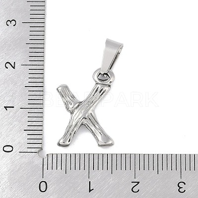 Non-Tarnish 304 Stainless Steel Pendants STAS-F235-01P-X-1