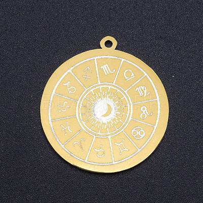 201 Stainless Steel Pendants STAS-S105-LA245-1