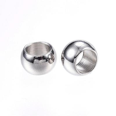 Tarnish Resistant 201 Stainless Steel Beads STAS-D448-065P-1