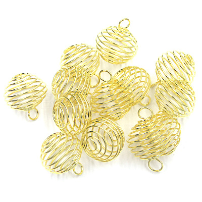 Iron Wire Pendants IFIN-TAC0002-09C-G-1