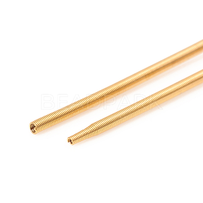 Ion Plating(IP) 304 Stainless Steel French Wire Gimp Wire X-STAS-G234-06G-1