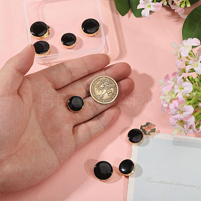 Zinc Alloy Enamel Cufflinks BUTT-GL0001-11-1