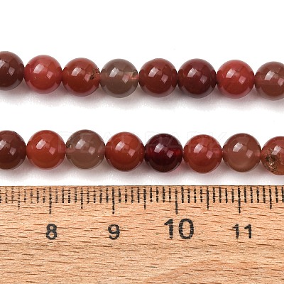Natural Andesine Feldspar Beads Strands GG-CBA0251-A02-6mm-1