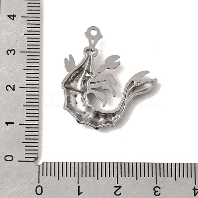 Ocean Theme 304 Stainless Steel Pendants STAS-K255-21I-P-1