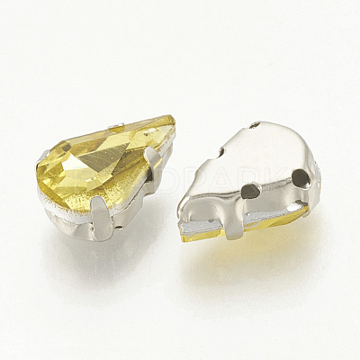 Sew on Rhinestone RGLA-T035-5x8mm-22-1