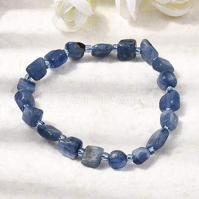 Natural Kyanite Beads Bracelets GG-CBA05D5-02B-08A-1