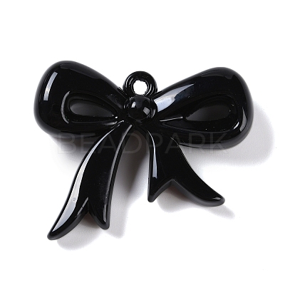 Spray Painted Opaque Acrylic Pendants SACR-Z003-01B-1