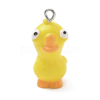 Opaque Resin Pendants RE-CBAB12C-07-1