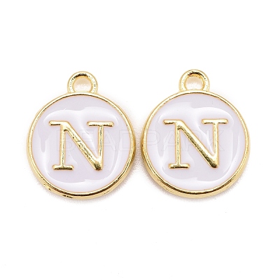 Golden Plated Alloy Charms ENAM-S118-01N-1