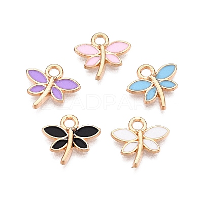 Alloy Enamel Charms ENAM-T021-18-1