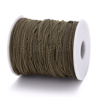 Brass Twisted Chains CHC-S096-AB-NF-1-1