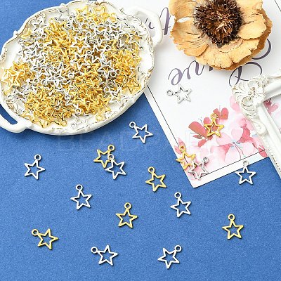200Pcs Alloy Charms FIND-YW0008-67G-1