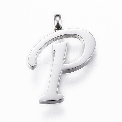 Tarnish Resistant 304 Stainless Steel Pendants STAS-F129-P-P-1