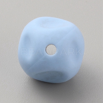 Cube Food Grade Eco-Friendly Silicone Beads SIL-TAC0003-11N-1