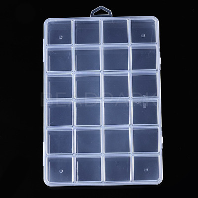 Rectangle Polypropylene(PP) Bead Storage Containers CON-S043-042-1