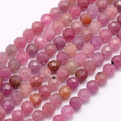 Natural Ruby Beads Strands G-F509-16-2mm-1