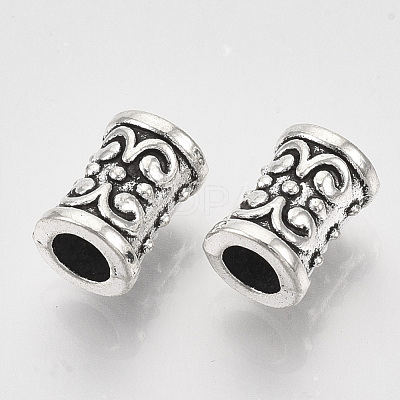 Tibetan Style Alloy Beads X-TIBE-Q097-03AS-LF-1
