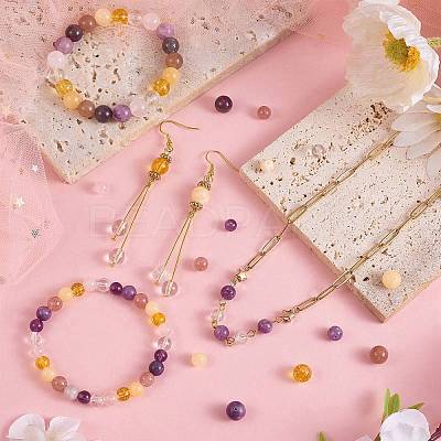 280Pcs 7 Style Gemstone Beads G-SZ0001-97B-1