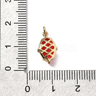 Brass Charms KK-Q043-06G-02-1
