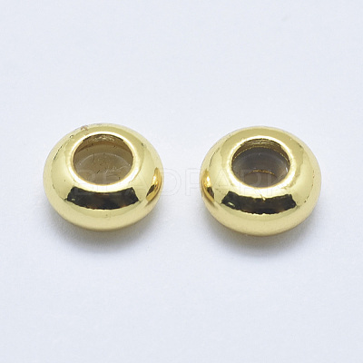 Brass Beads KK-P056-01G-NR-1
